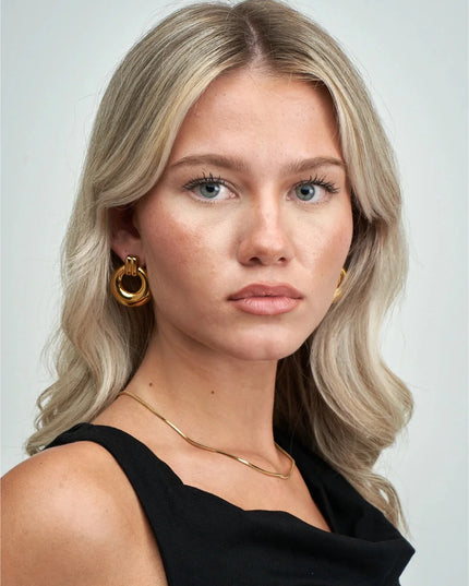Power Loop Earrings – Bold, Rounded, Unapologetically You