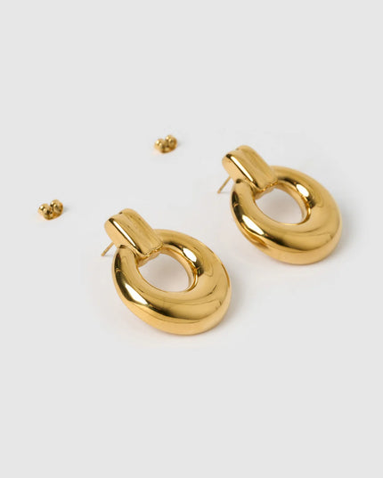 Power Loop Earrings – Bold, Rounded, Unapologetically You