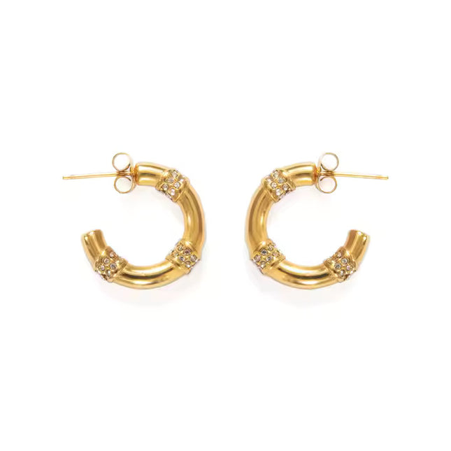 LUMINOUS HOOPS - EARRINGS