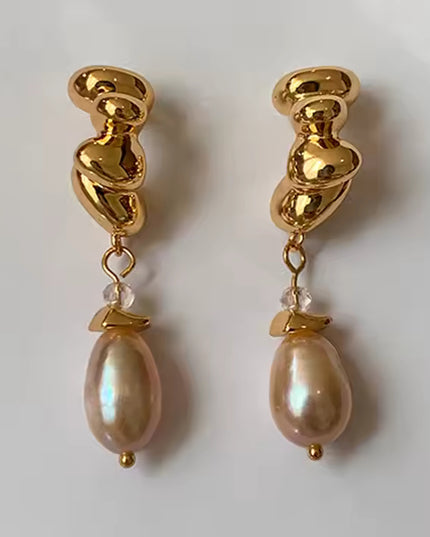 Lumina Pearl Drop Earrings
