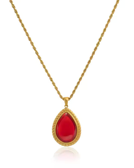 THE SCARLET LOVE NECKLACE - LUXURY JEWELRY