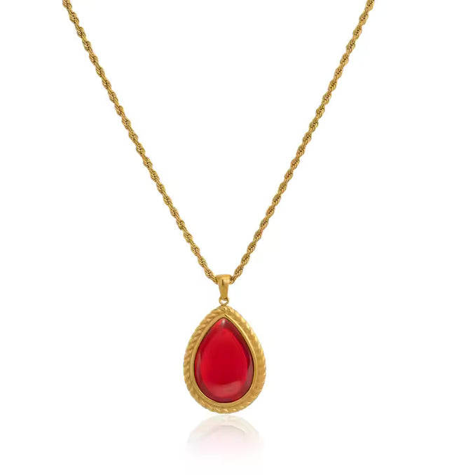 THE SCARLET LOVE NECKLACE - LUXURY JEWELRY