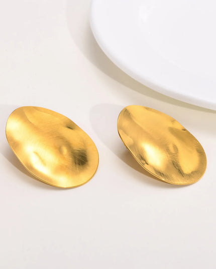 ORO OVAL EARRINGS
