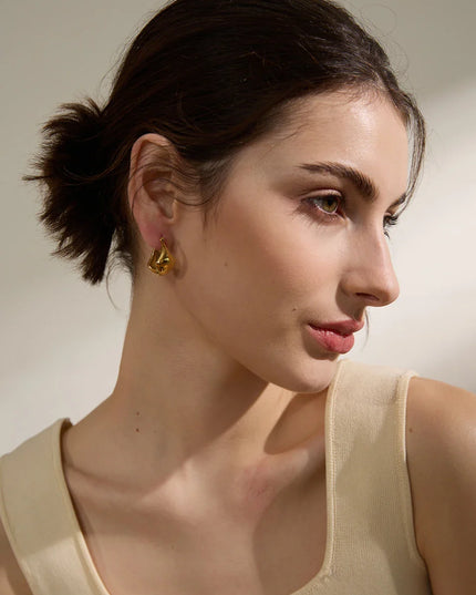 Luxe Hoop Earrings (Gold)