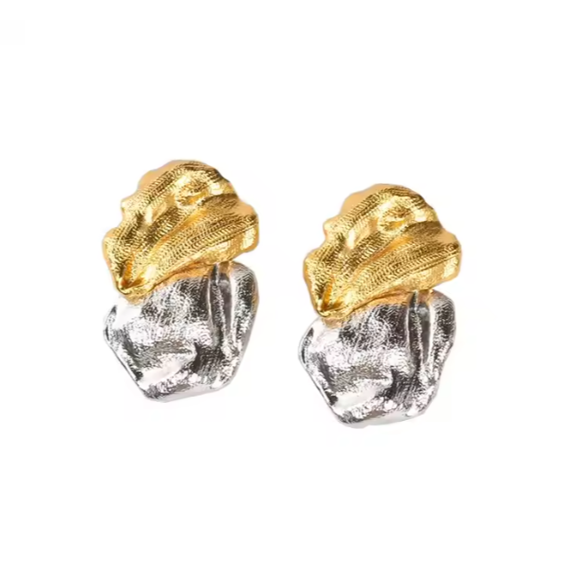 Catalina - Double Lock Princess  Earrings