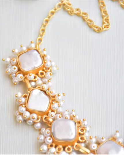 The Clementines - Luxurious Natural Pearl Set