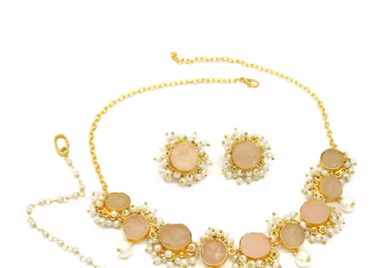 Marie Antoinette - Rose Quartz Handmade Luxury Set