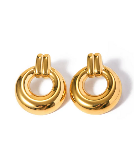 Power Loop Earrings – Bold, Rounded, Unapologetically You
