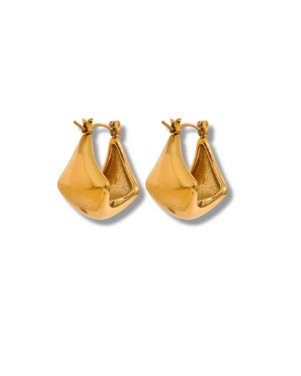Luxe Hoop Earrings (Gold)
