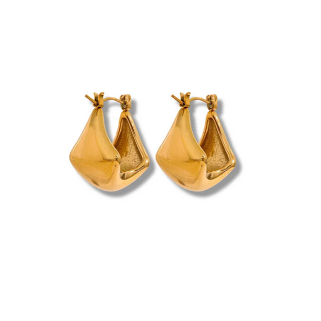 Luxe Hoop Earrings (Gold)