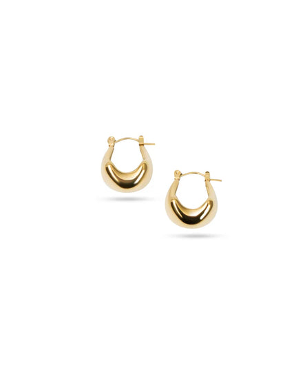 Luxe Hoop Earrings (Gold)