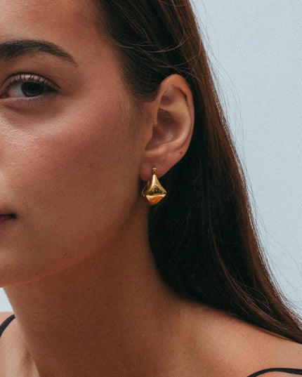 Luxe Hoop Earrings (Gold)